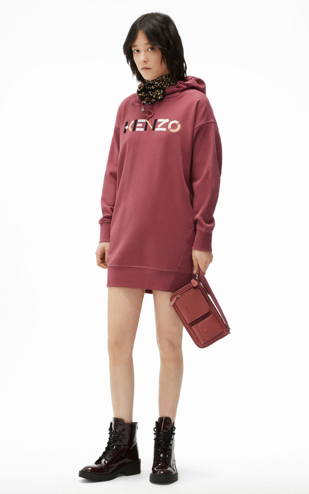 Kenzo logo sweater Kjole Dame - Sort DK-930088